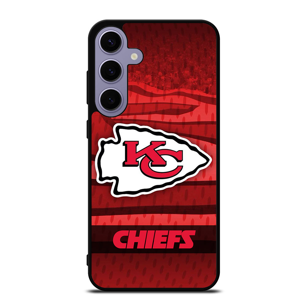 KANSAS CITY CHIEFS NFL LOGO FOOTBALL Samsung Galaxy S24 Plus Case Cover