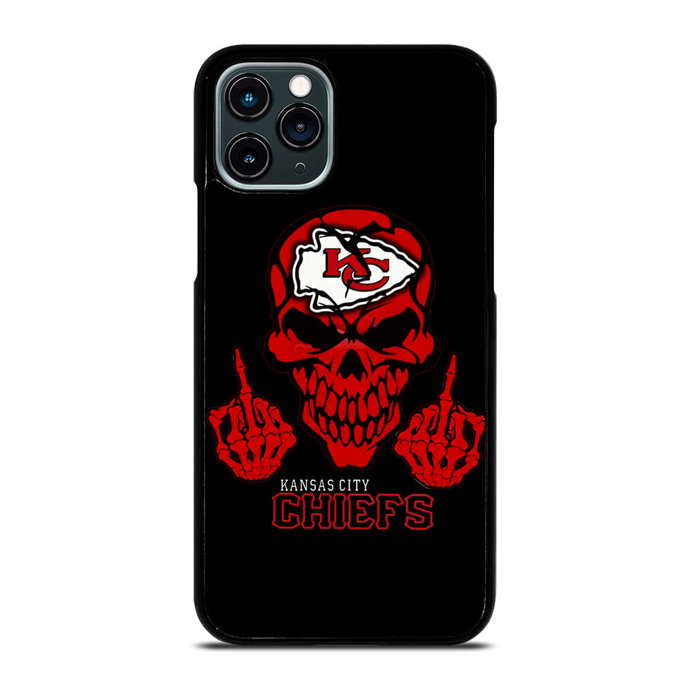 KANSAS CITY CHIEFS SKULL LOGO iPhone 11 Pro Case Cover