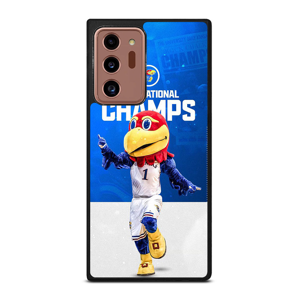 KANSAS JAYHAWKS MASCOT Samsung Galaxy Note 20 Ultra Case Cover
