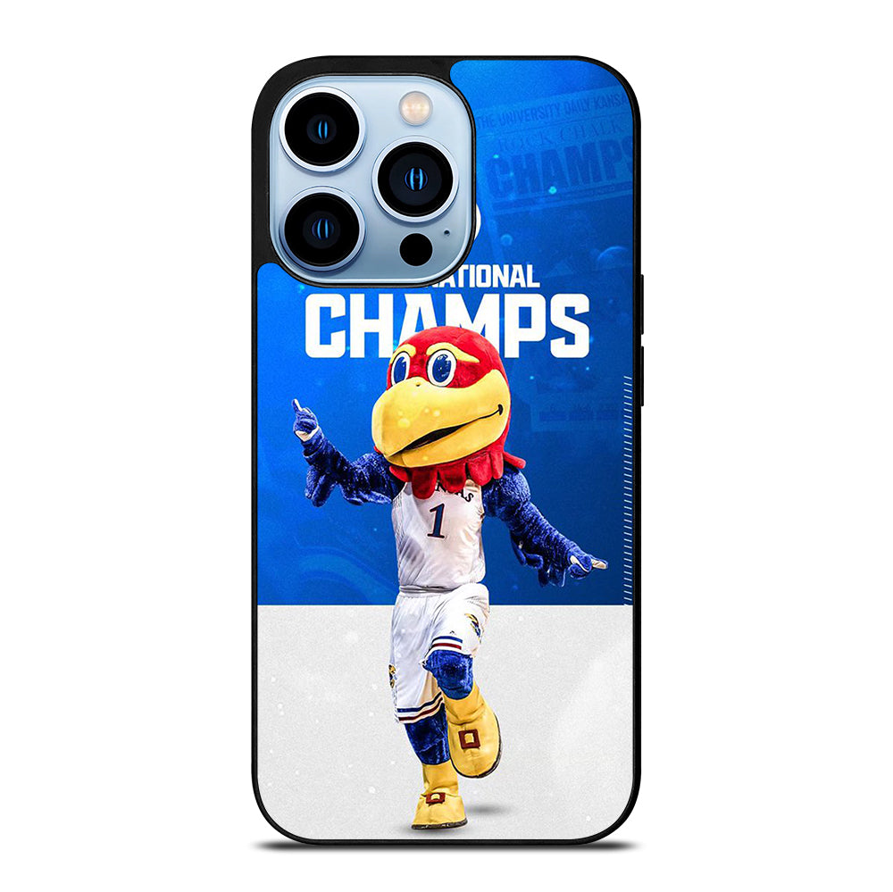 KANSAS JAYHAWKS MASCOT iPhone 13 Pro Max Case Cover