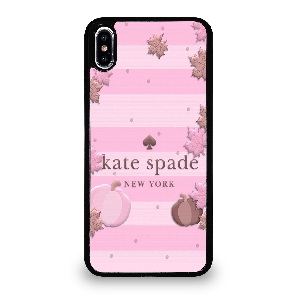 KATE SPADE PINK STRIPE iPhone XS Max Case Cover