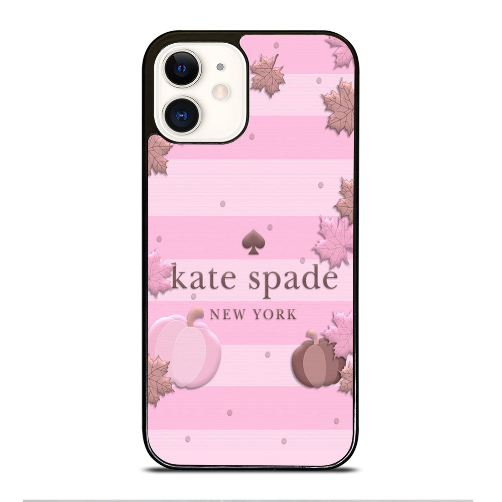 KATE SPADE PINK STRIPE iPhone 12 Case Cover