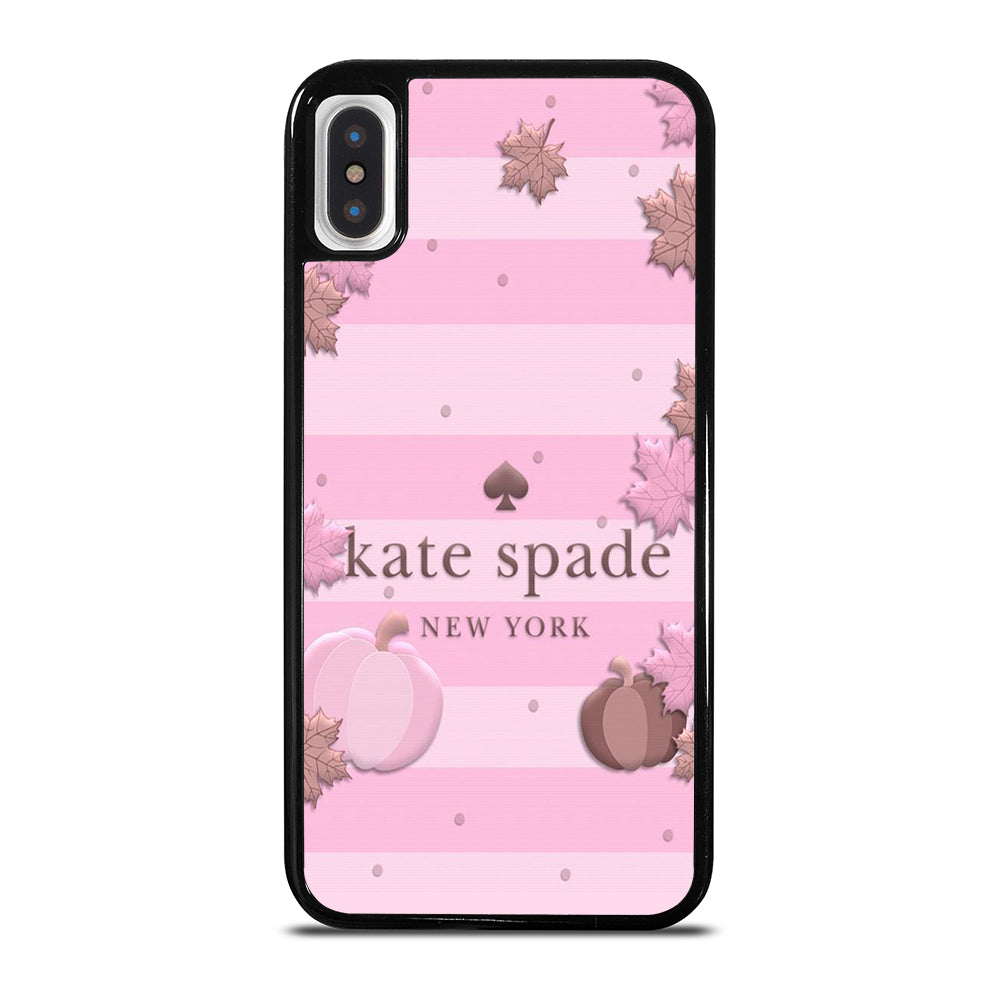 KATE SPADE PINK STRIPE iPhone X / XS Case Cover