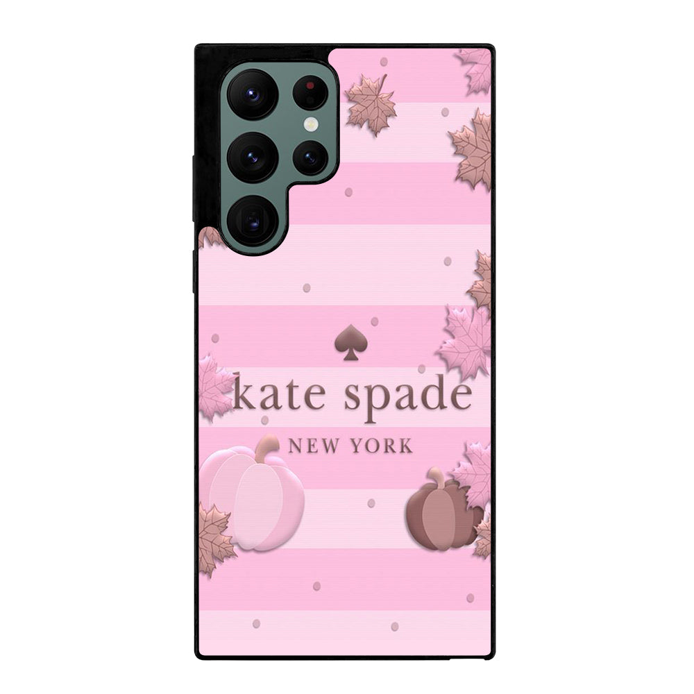 KATE SPADE PINK STRIPE Samsung Galaxy S22 Ultra Case Cover