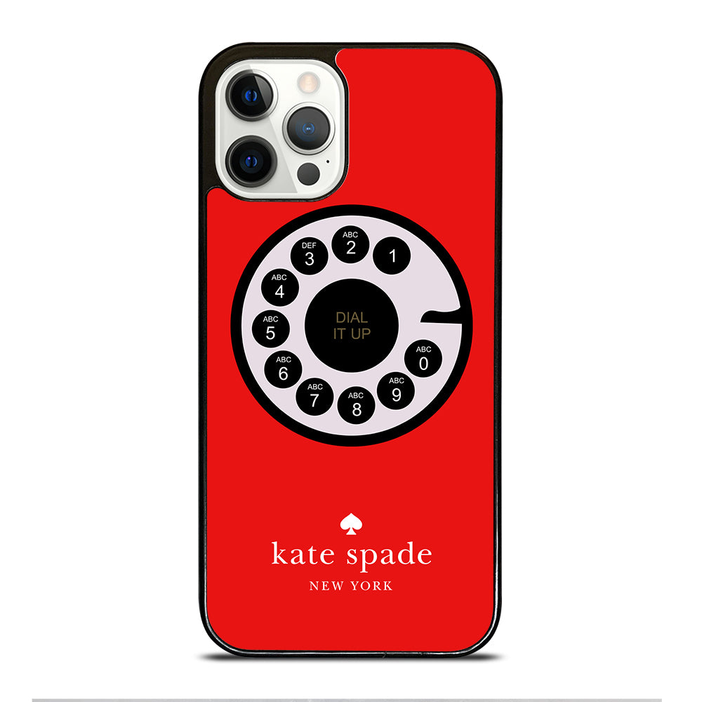 KATE SPADE ROTARY DIAL UP iPhone 12 Pro Case Cover