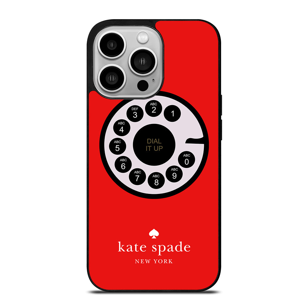 KATE SPADE ROTARY DIAL UP iPhone 14 Pro Case Cover