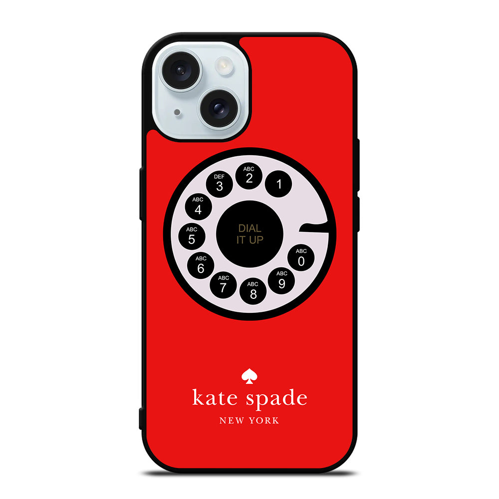 KATE SPADE ROTARY DIAL UP iPhone 15 Case Cover