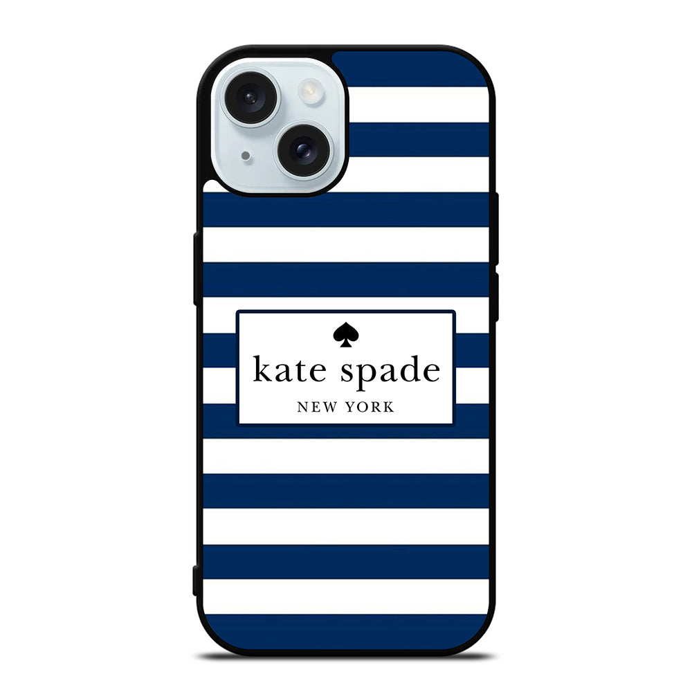 KATE SPADE STRIPE iPhone 15 Case Cover