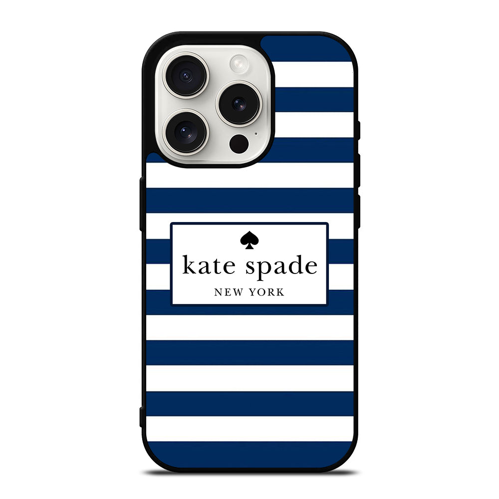KATE SPADE STRIPE iPhone 15 Pro Case Cover