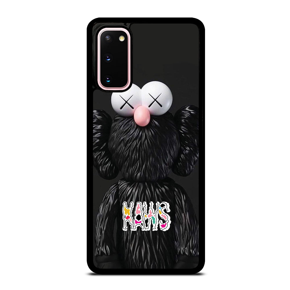 KAWS DESIGN LOGO BLACK Samsung Galaxy S20 Case Cover