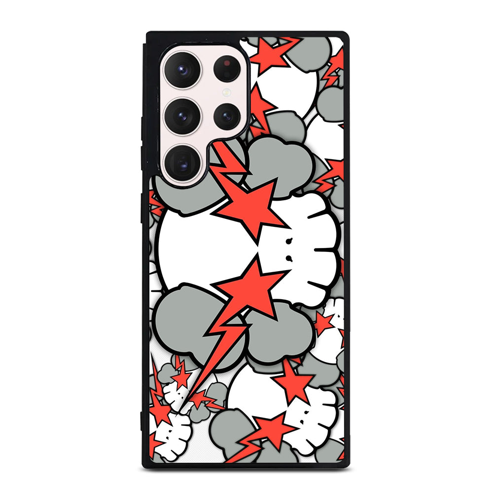 KAWS DESIGN PATTERN Samsung Galaxy S23 Ultra Case Cover