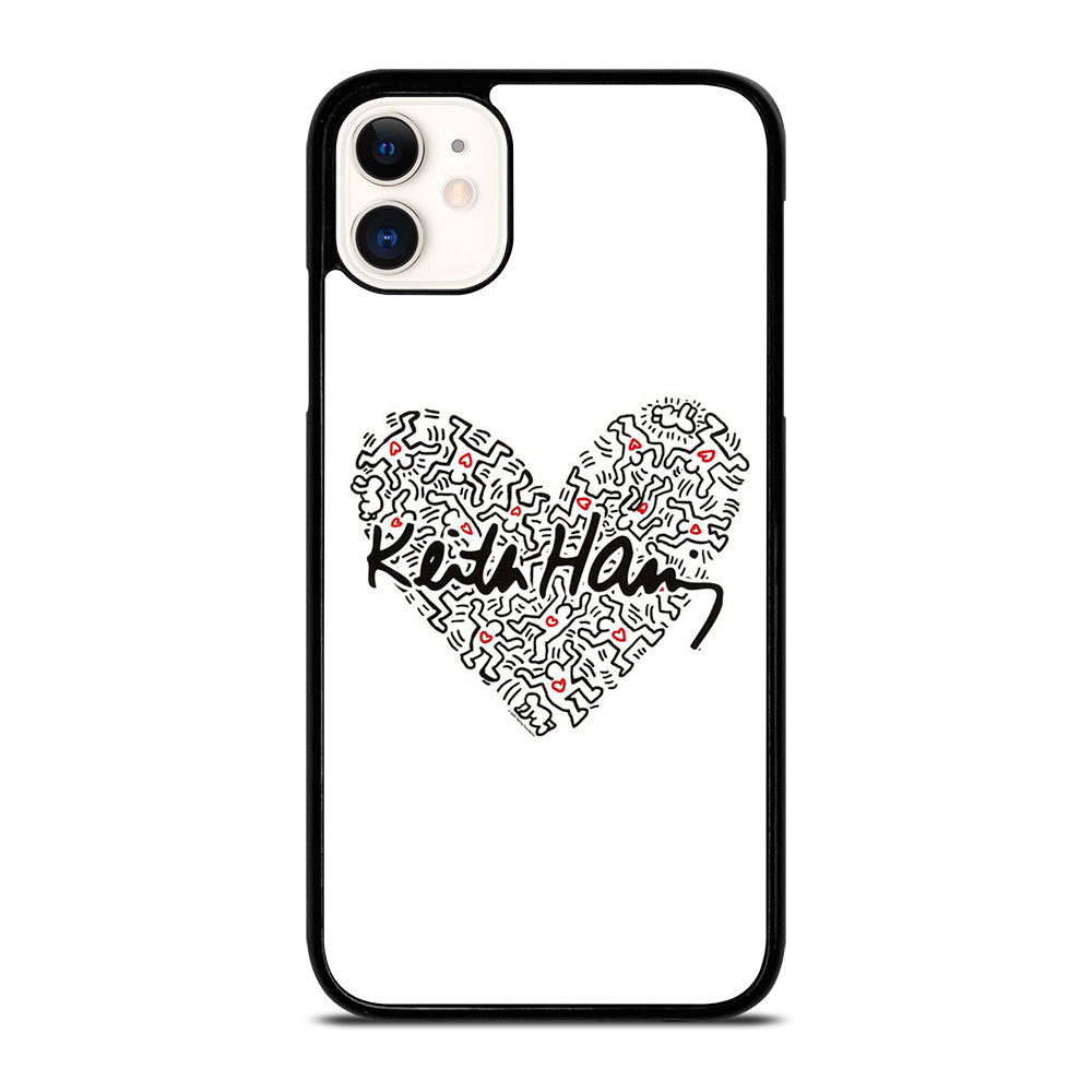 KEITH HARING ART LOVE 2 iPhone 11 Case Cover