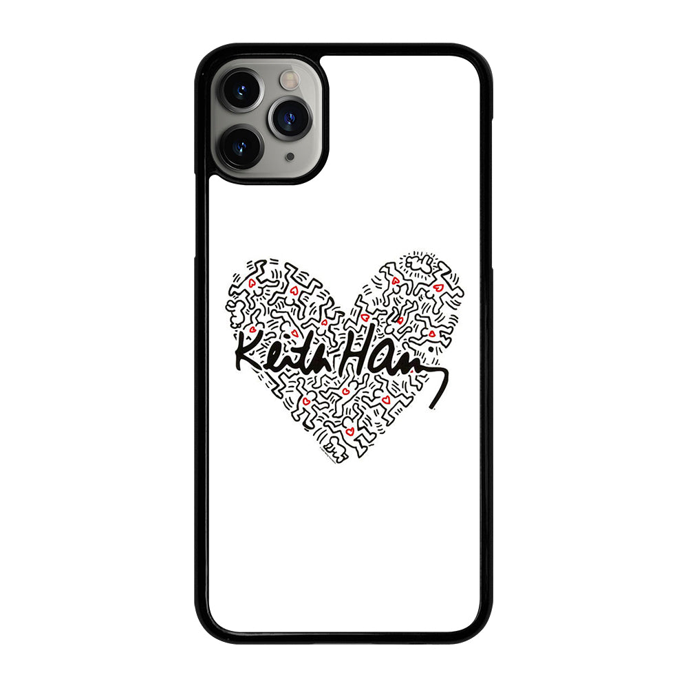 KEITH HARING ART LOVE 2 iPhone 11 Pro Max Case Cover