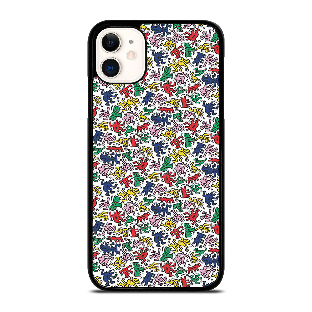 KEITH HARING ART PATTERN 2 iPhone 11 Case Cover