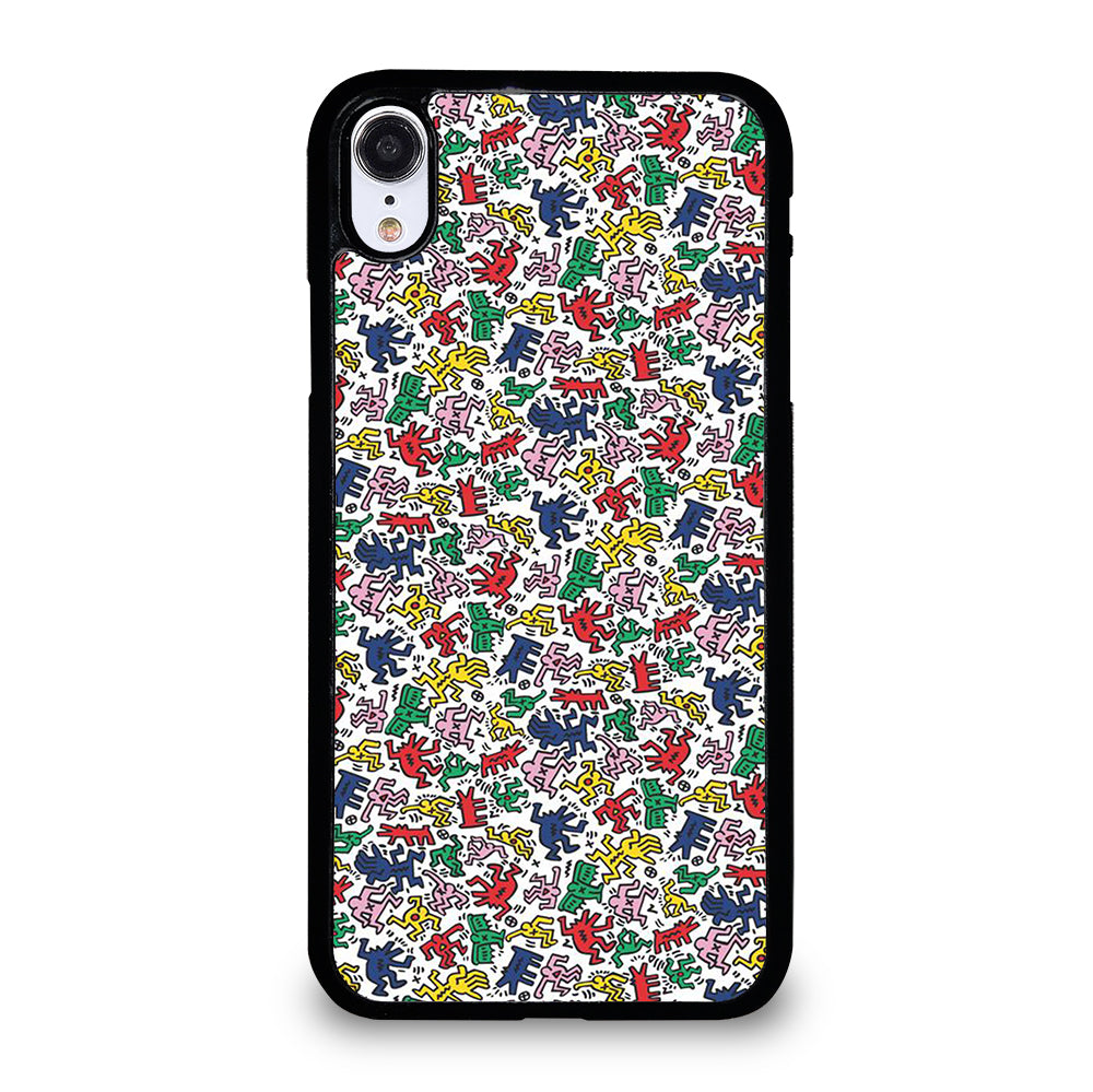 KEITH HARING ART PATTERN 2 iPhone XR Case Cover