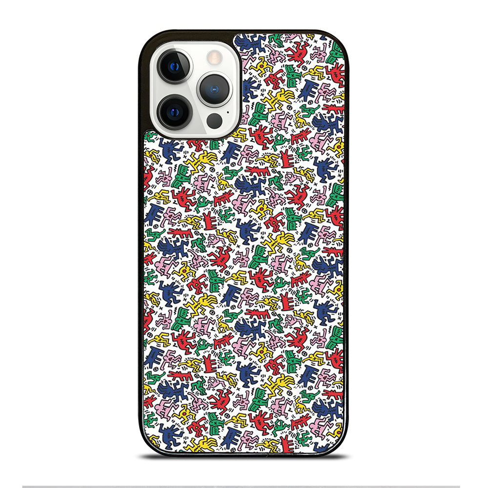 KEITH HARING ART PATTERN 2 iPhone 12 Pro Case Cover