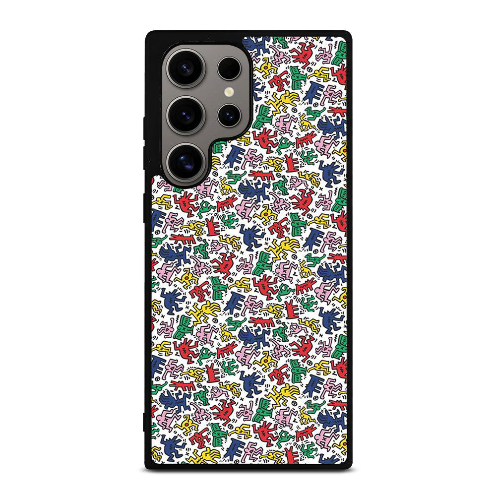 KEITH HARING ART PATTERN 2 Samsung Galaxy S24 Ultra Case Cover