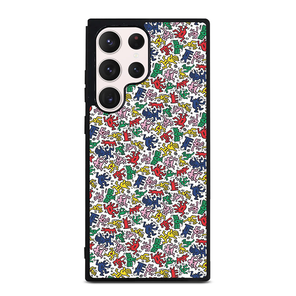 KEITH HARING ART PATTERN 2 Samsung Galaxy S23 Ultra Case Cover