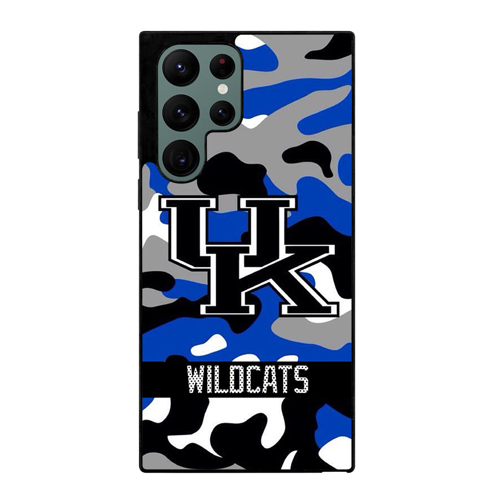 KENTUCKY WILDCATS CAMO Samsung Galaxy S22 Ultra Case Cover