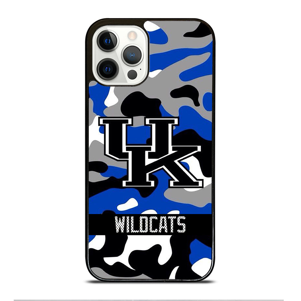 KENTUCKY WILDCATS CAMO iPhone 12 Pro Case Cover