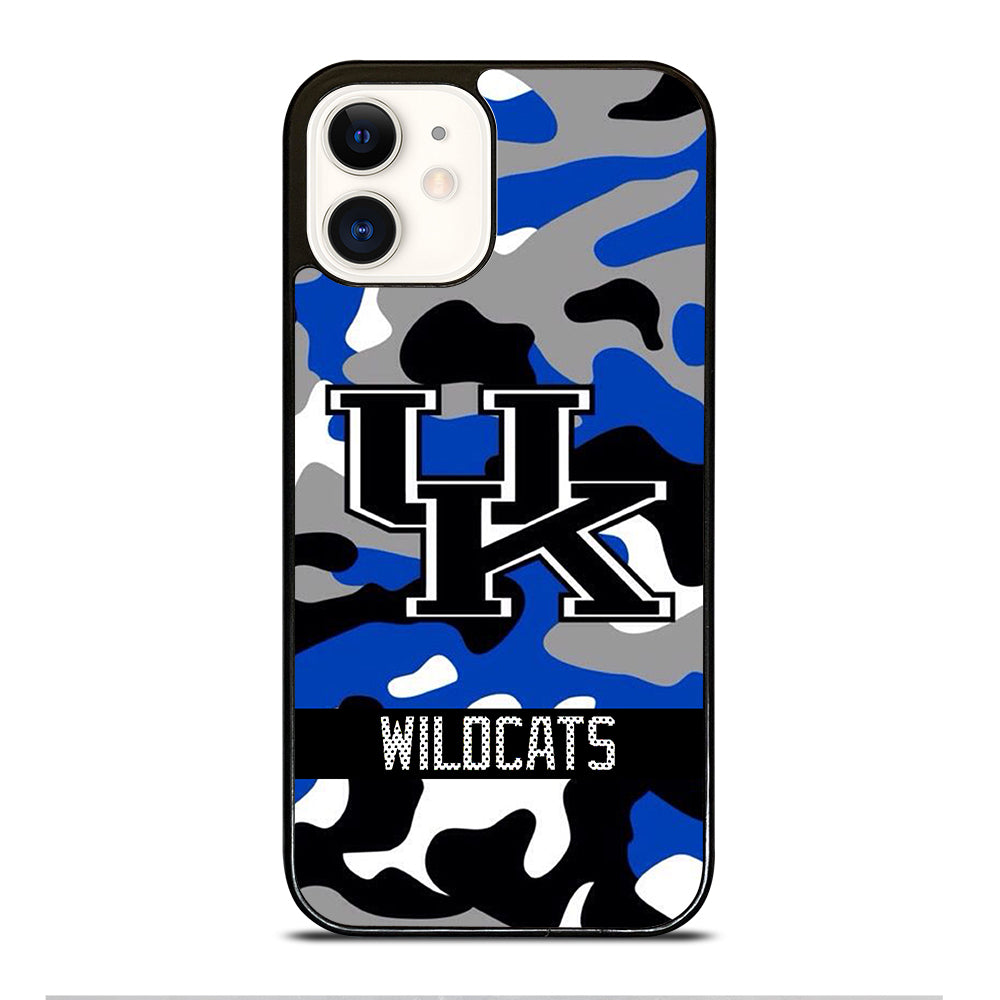 KENTUCKY WILDCATS CAMO iPhone 12 Case Cover