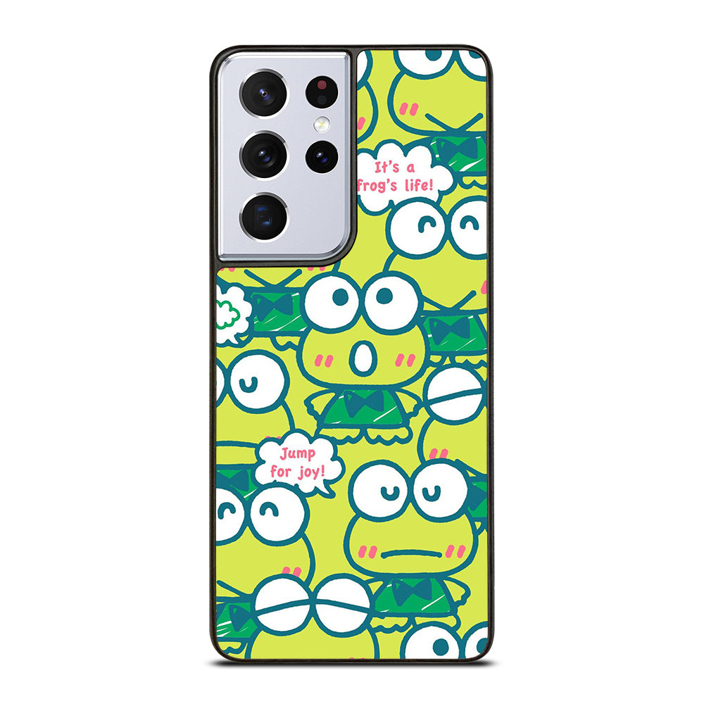 KEROPPI FROG PATTERN Samsung Galaxy S21 Ultra Case Cover