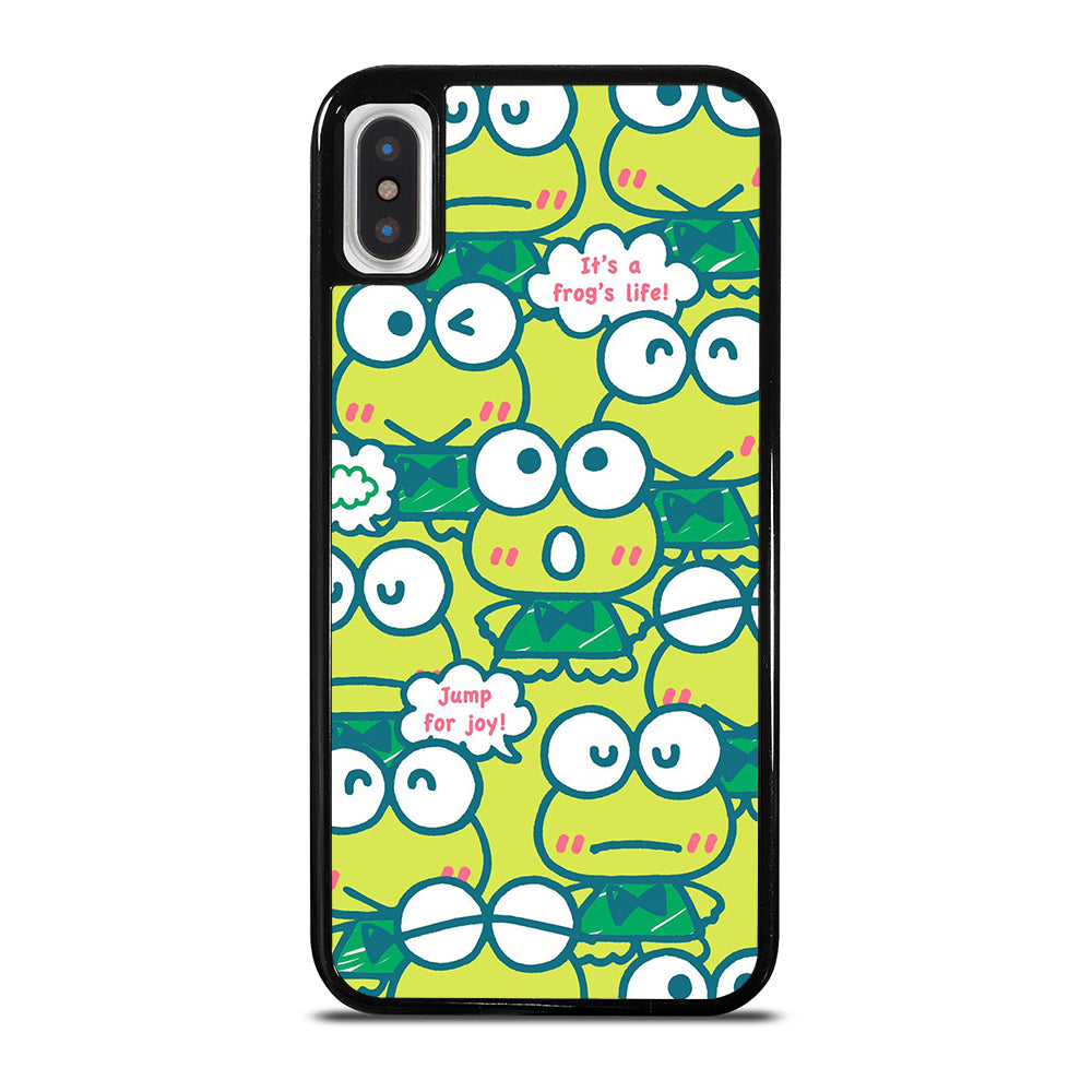 KEROPPI FROG PATTERN iPhone X / XS Case Cover