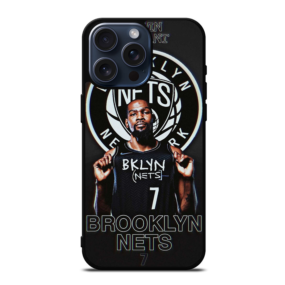 KEVIN DURANT NBA BROOKLYN NETS 2 iPhone 15 Pro Max Case Cover