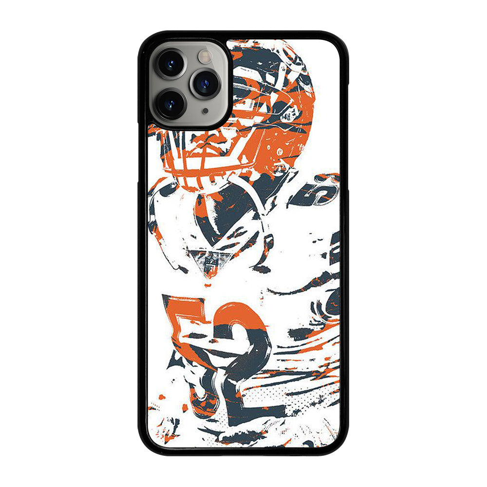 KHALIL MACK CHICAGO BEARS ART iPhone 11 Pro Max Case Cover