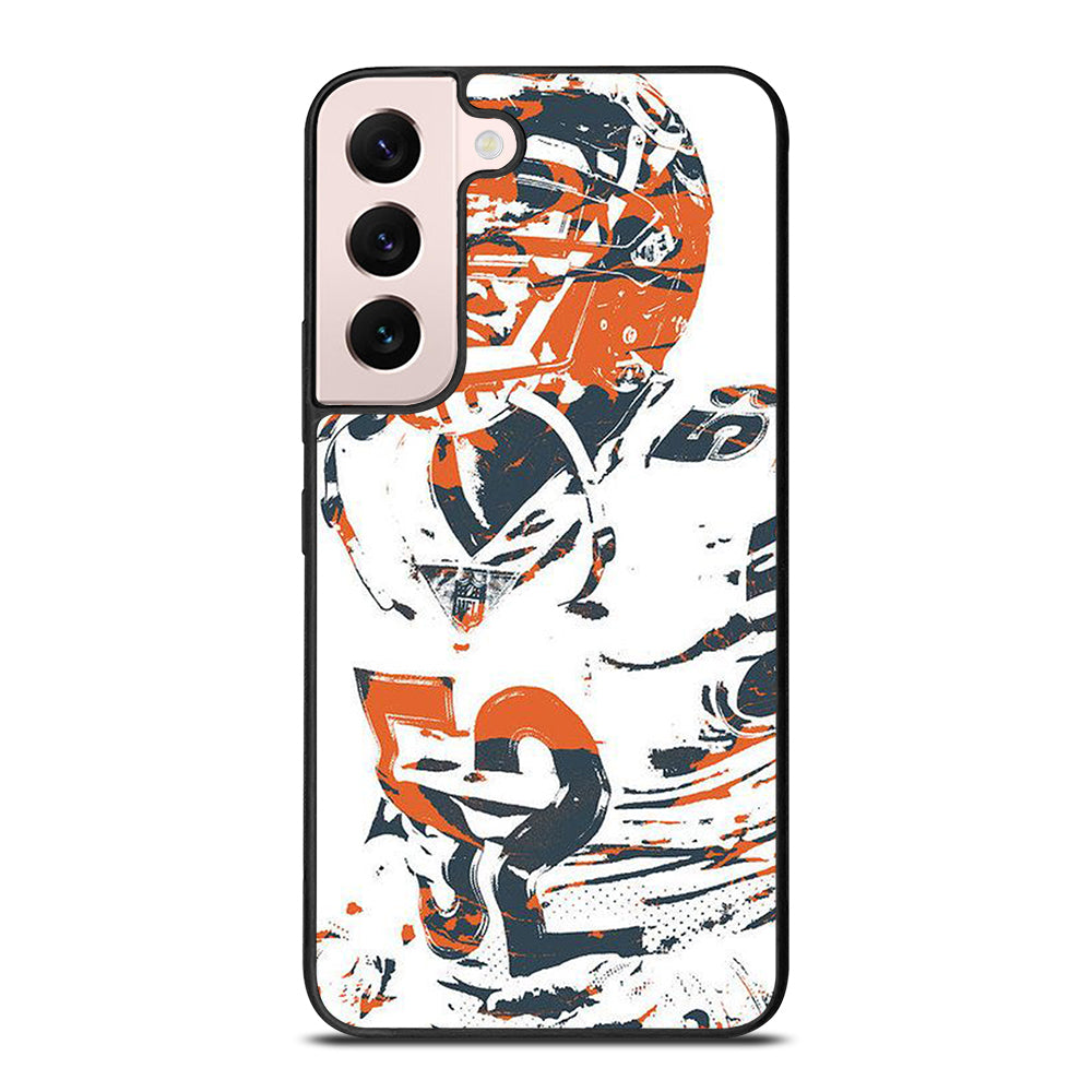 KHALIL MACK CHICAGO BEARS ART Samsung Galaxy S22 Plus Case Cover