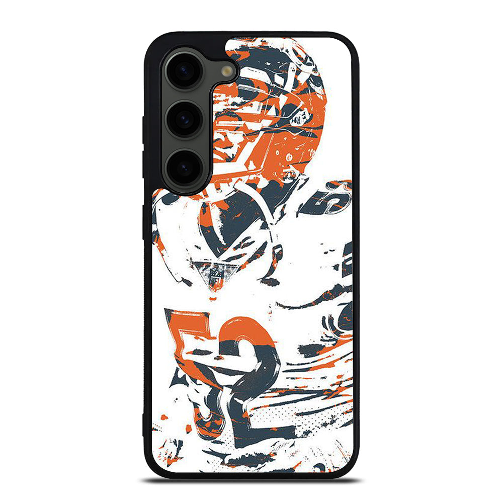 KHALIL MACK CHICAGO BEARS ART Samsung Galaxy S23 Plus Case Cover