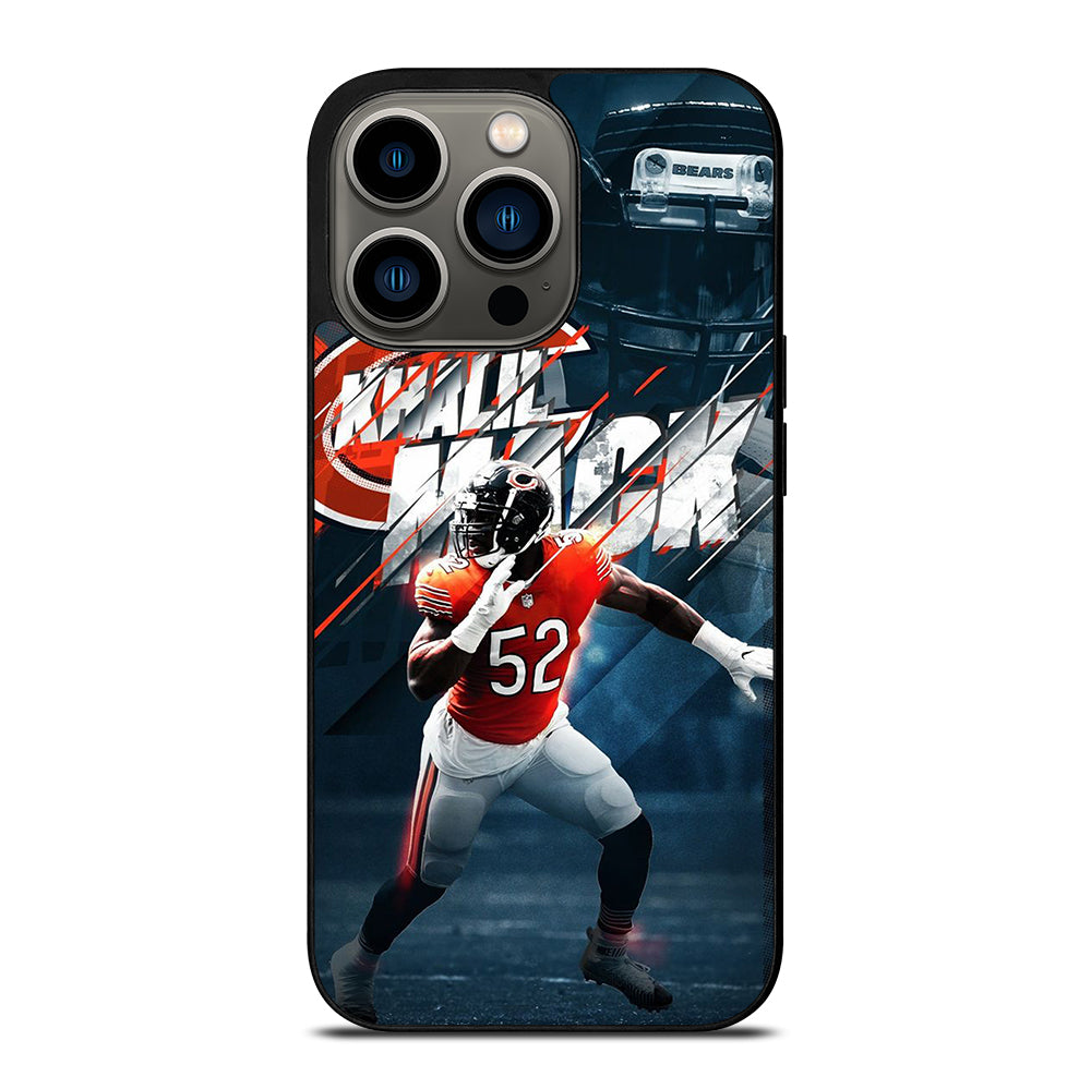 KHALIL MACK CHICAGO BEARS NFL iPhone 13 Pro Case Cover