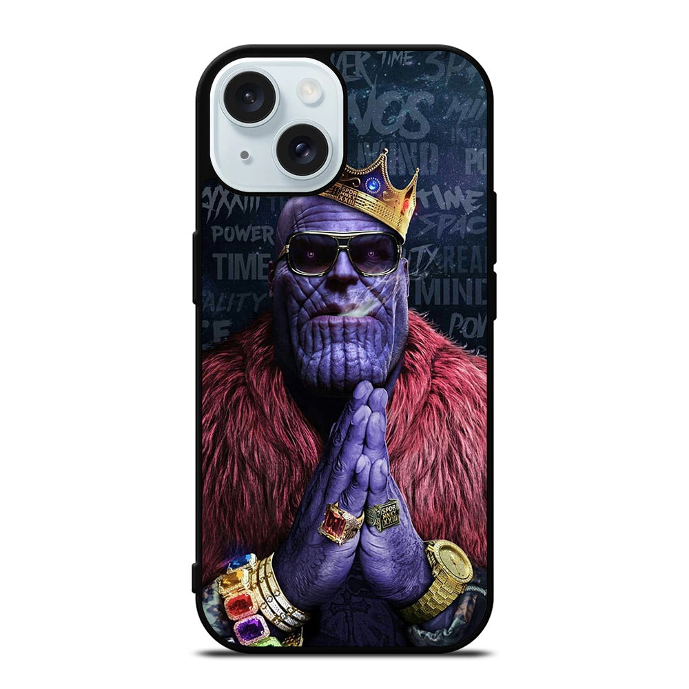 KING THANOS MARVEL 3 iPhone 15 Case Cover