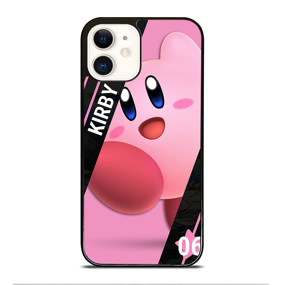 KIRBY SUPER SMASH BROS CUTE 2 iPhone 12 Case Cover