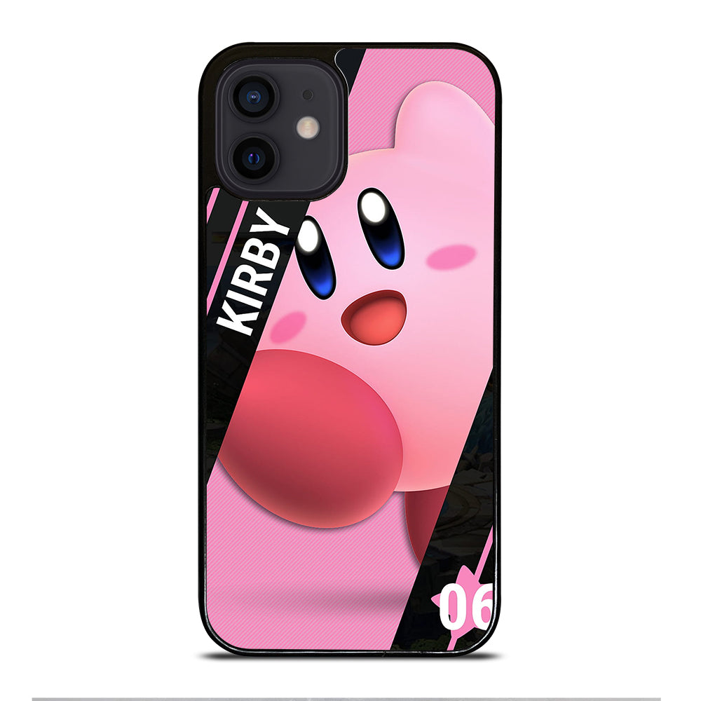 KIRBY SUPER SMASH BROS CUTE 2 iPhone 12 Mini Case Cover