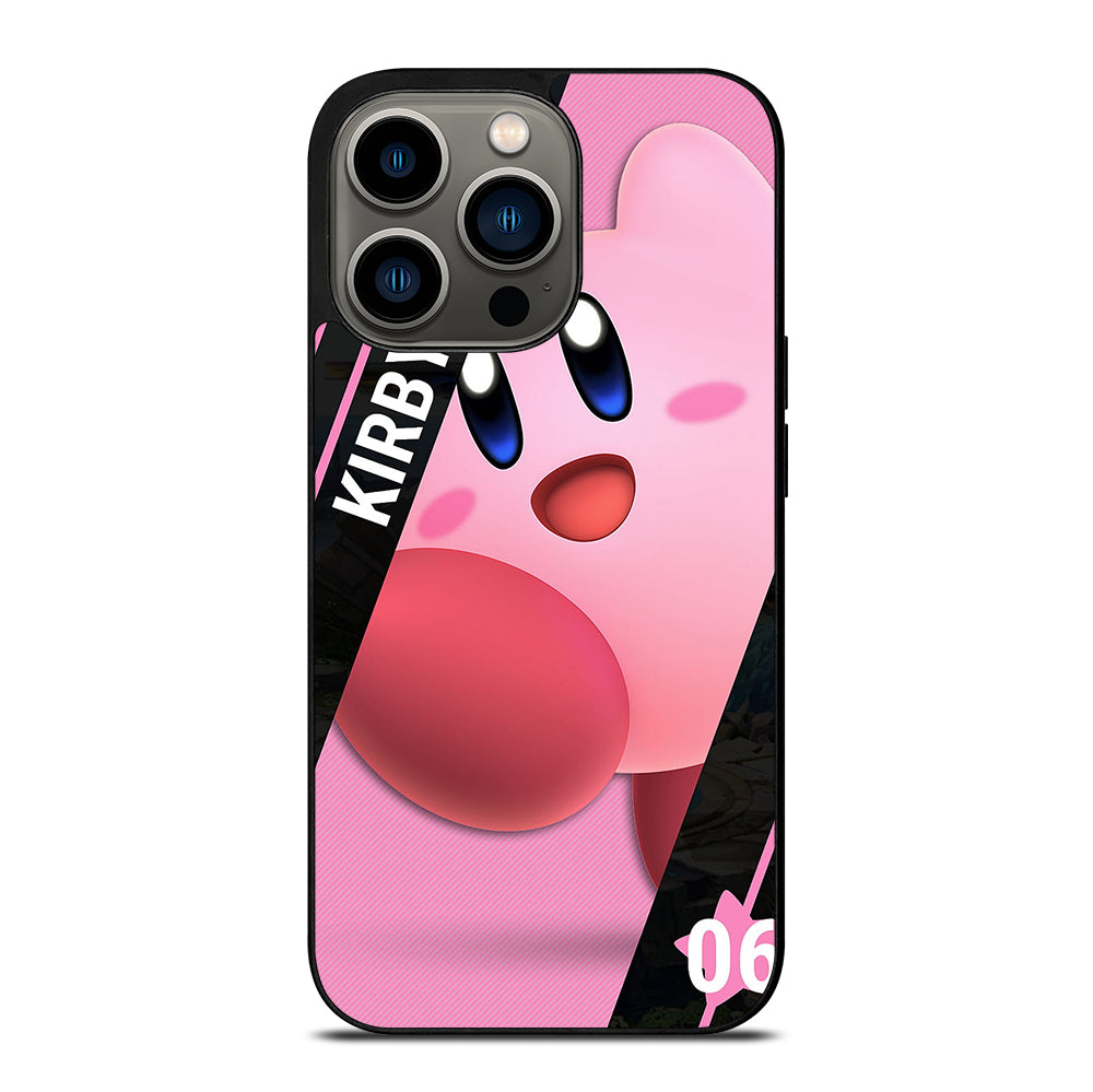 KIRBY SUPER SMASH BROS CUTE 2 iPhone 13 Pro Case Cover