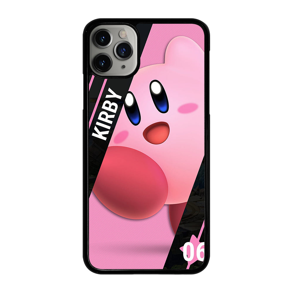 KIRBY SUPER SMASH BROS CUTE 2 iPhone 11 Pro Max Case Cover