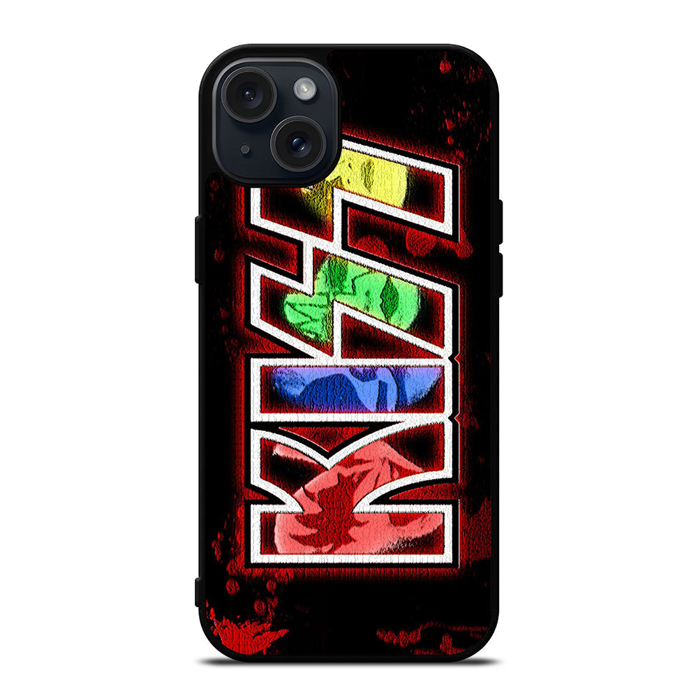 KISS BAND ART LOGO iPhone 15 Plus Case Cover