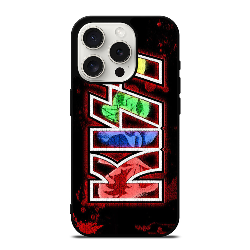 KISS BAND ART LOGO iPhone 15 Pro Case Cover
