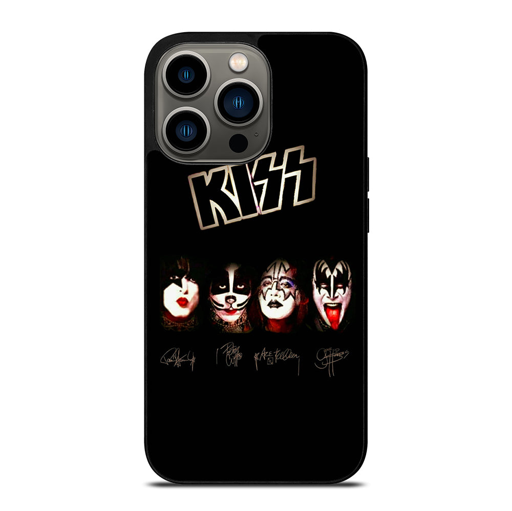 KISS BAND LOGO SIGNATURE iPhone 13 Pro Case Cover