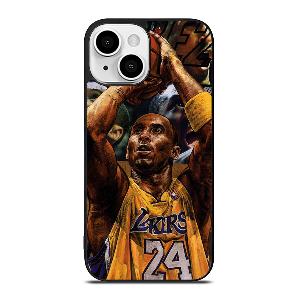 KOBE BRYANT ART NBA iPhone 13 Mini Case Cover