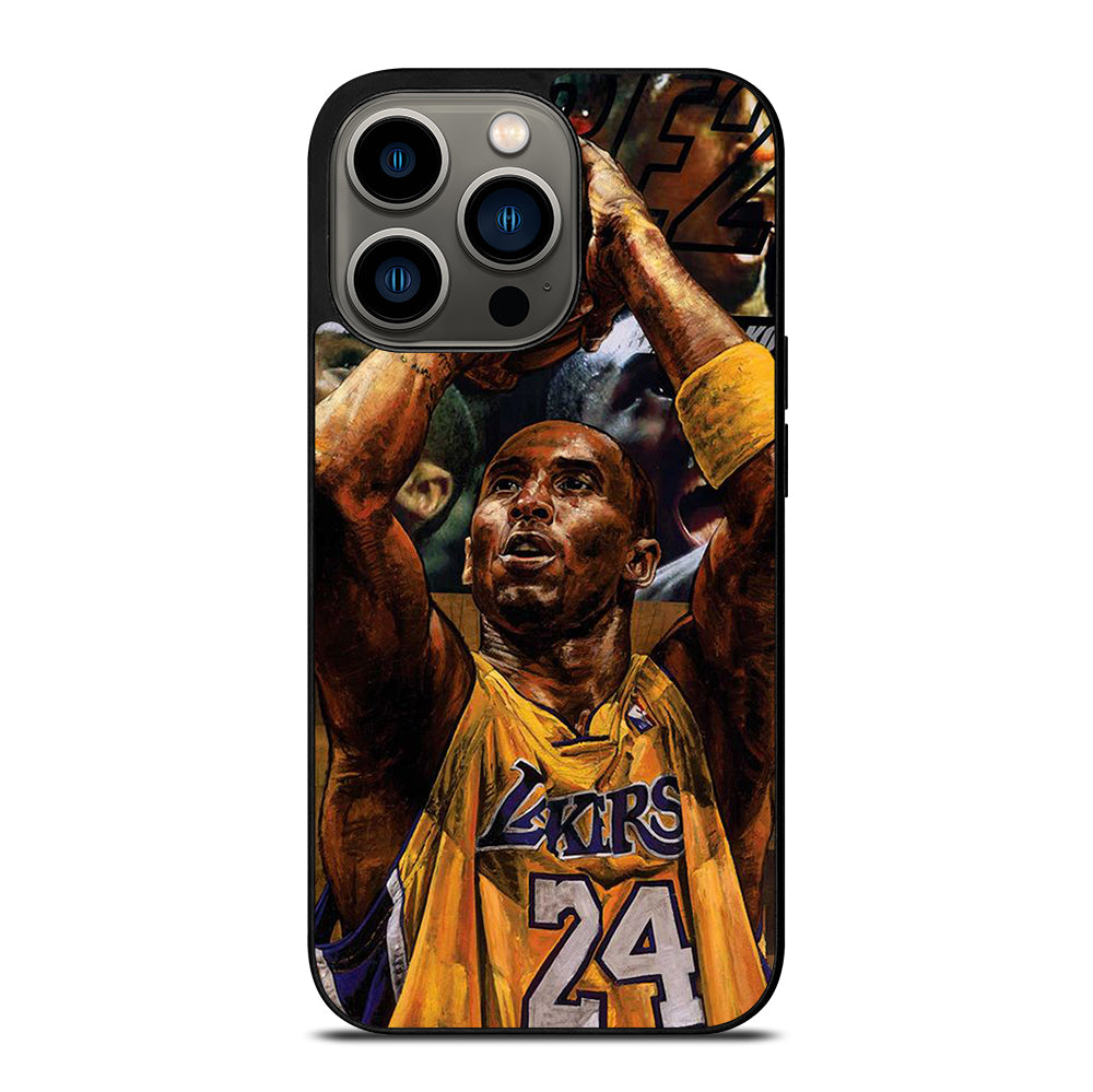 KOBE BRYANT ART NBA iPhone 13 Pro Case Cover