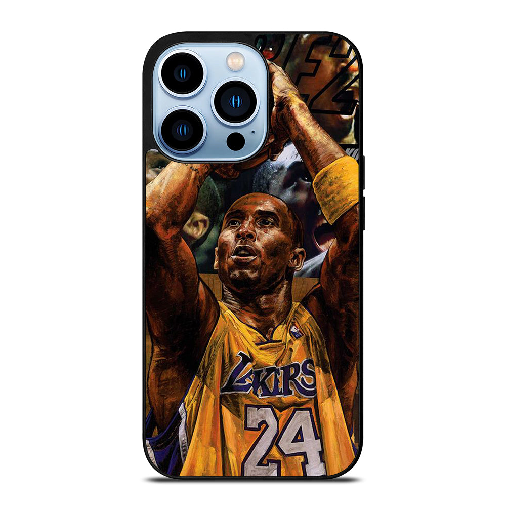 KOBE BRYANT ART NBA iPhone 13 Pro Max Case Cover