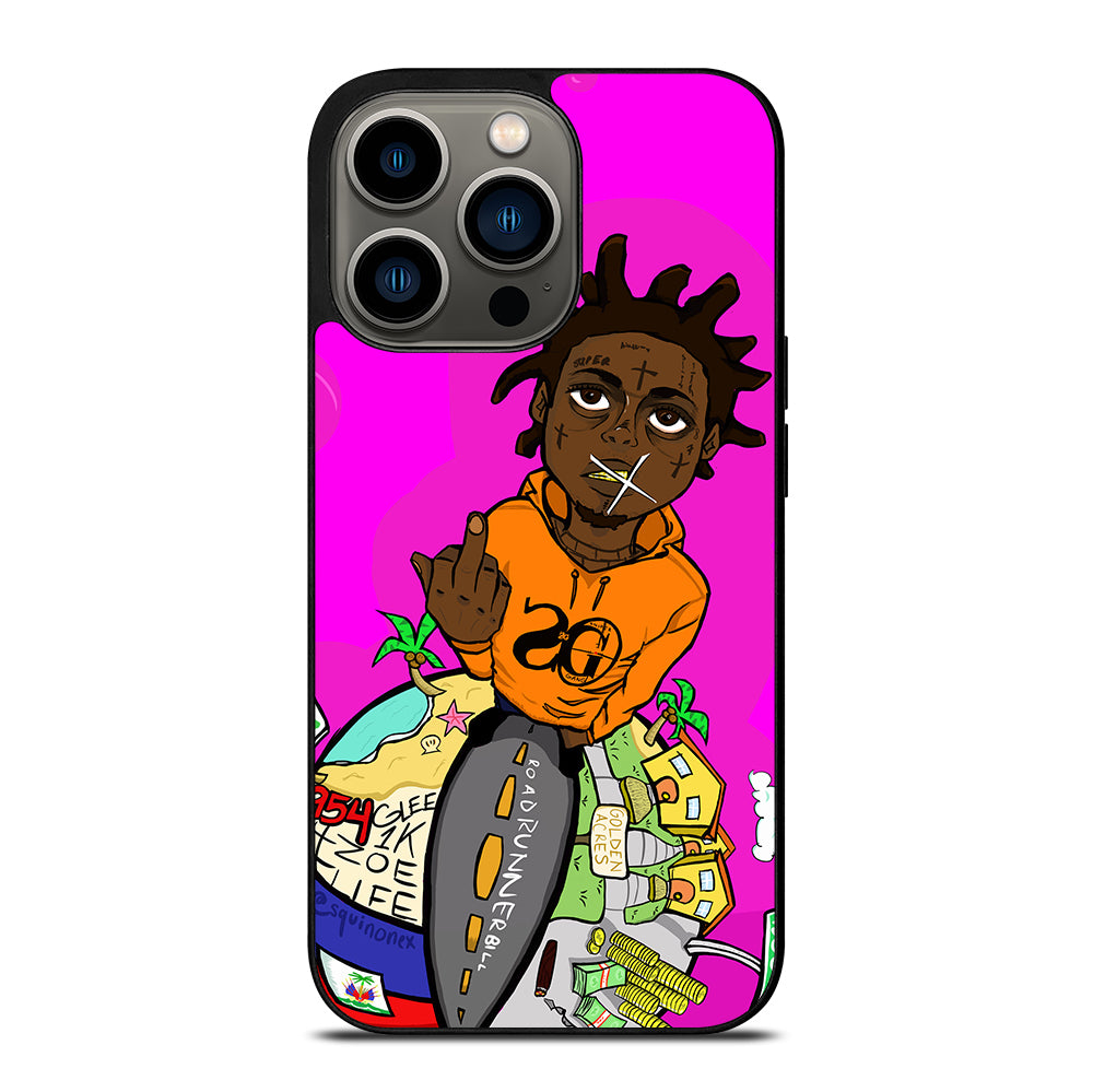 KODAK BLACK RAPPER CARTOON iPhone 13 Pro Case Cover