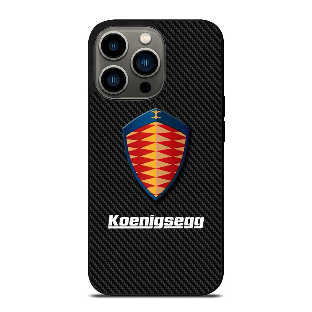 KOENIGSEGG CARBON iPhone 13 Pro Case Cover