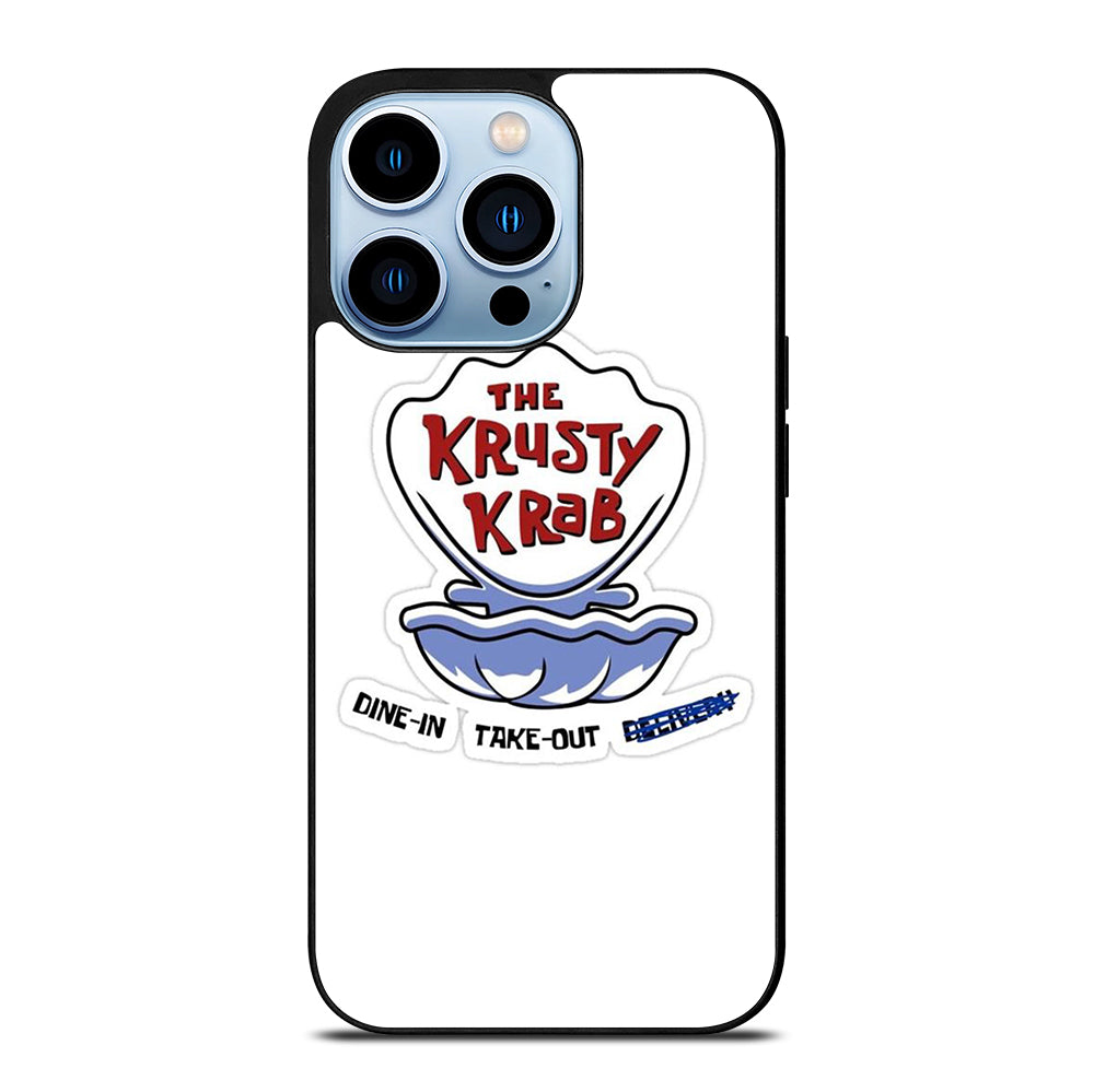 KRUSTY CRAB SPONGEBOB LOGO iPhone 13 Pro Max Case Cover