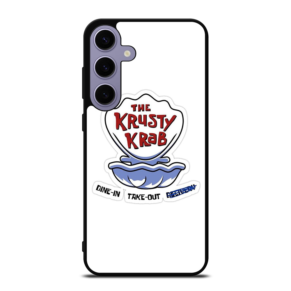 KRUSTY CRAB SPONGEBOB LOGO Samsung Galaxy S24 Plus Case Cover