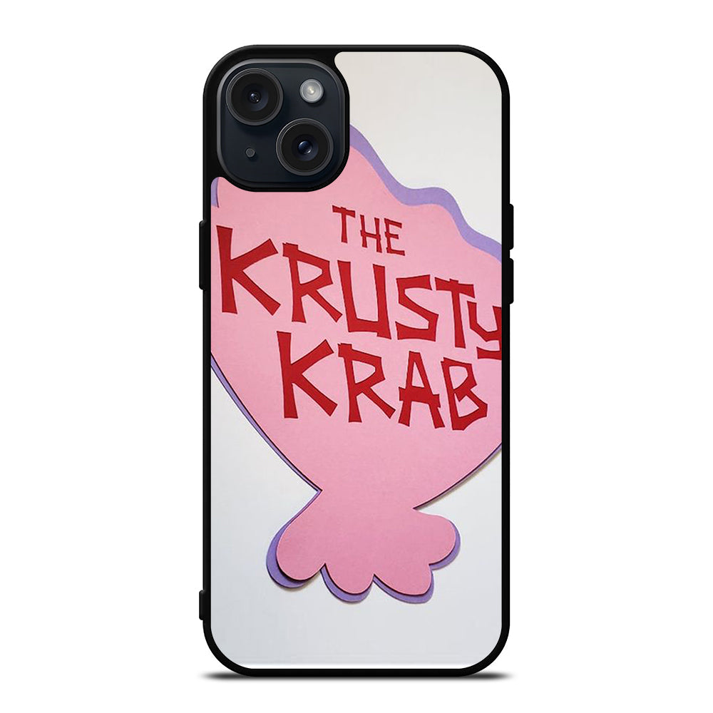 KRUSTY CRAB SPONGEBOB LOGO 2 iPhone 15 Plus Case Cover