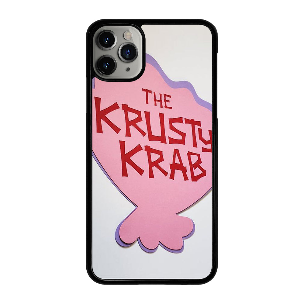 KRUSTY CRAB SPONGEBOB LOGO 2 iPhone 11 Pro Max Case Cover