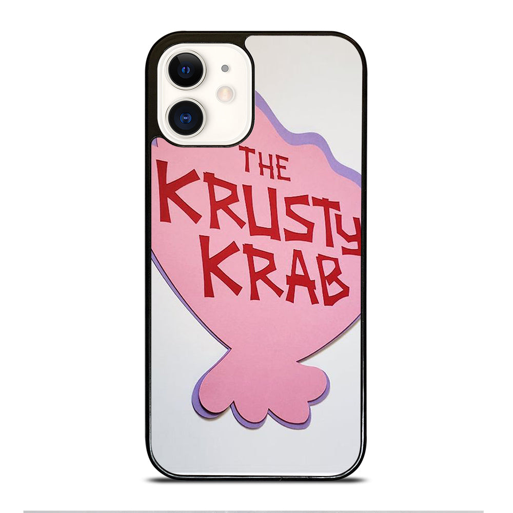 KRUSTY CRAB SPONGEBOB LOGO 2 iPhone 12 Case Cover